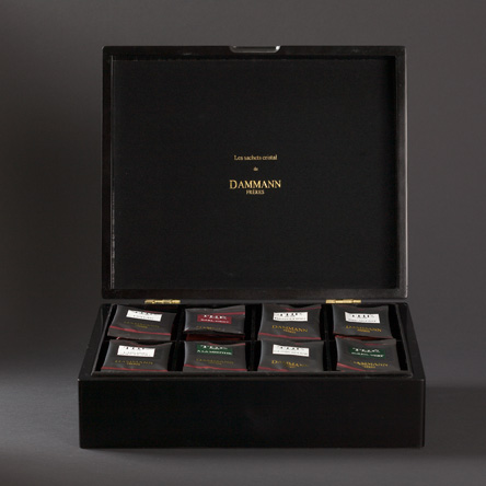 Coffret th� en sachet Cristal�