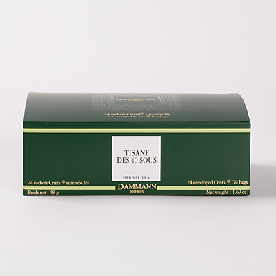 Tisane des 40 sous, 24 sachets Cristal suremball�s