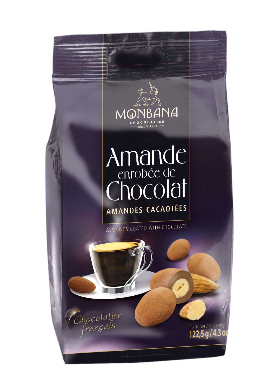 Sachet 35 Amandes cacaot�es