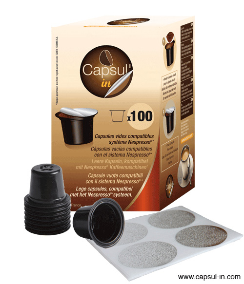 Capsul�in : capsule compatible Nespresso x 100