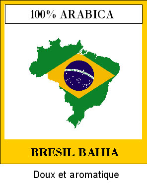 Caf� en grains BRESIL BAHIA