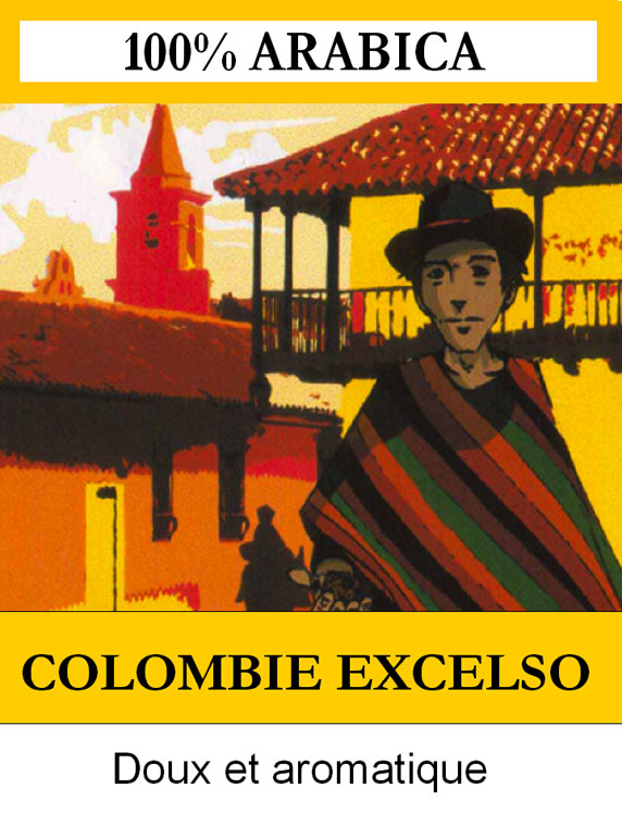 COLOMBIE - R�gion Quindio type excelso - caf� en grain