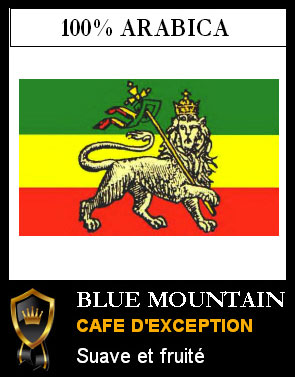 Caf� en Grains JAMAIQUE BLUE MOUNTAIN Flamstead Estate
