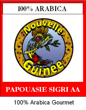 Caf� en Grains PAPOUASIE SIGRI AA