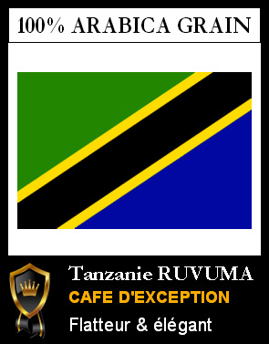 Caf� en Grains TANZANIE RUVUMA AA ( crible 17/18)