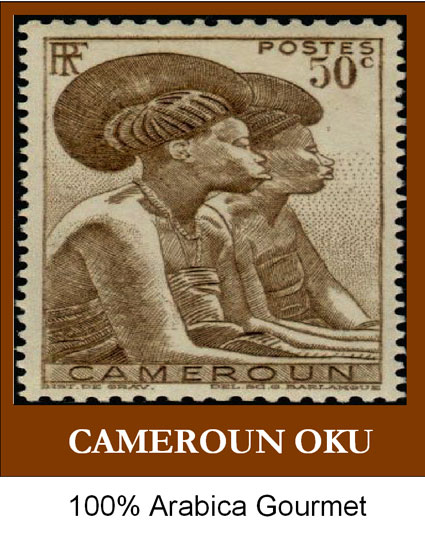 CAMEROUN - Coop�rative OKU - caf� en grain