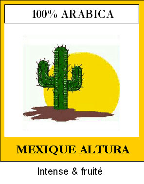 Caf� en Grains MEXIQUE ALTURA