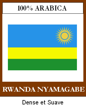 RWANDA BOURBON NYAMAGABE - Caf� en grain