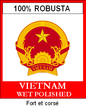 Caf� en Grains VIETNAM BLUE DRAGON ROBUSTA WET POLISHED