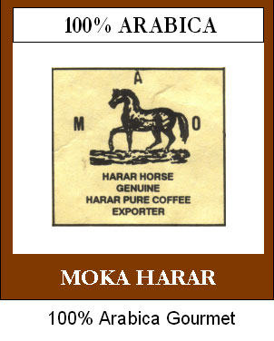 Caf� en Grains MOKA HARAR