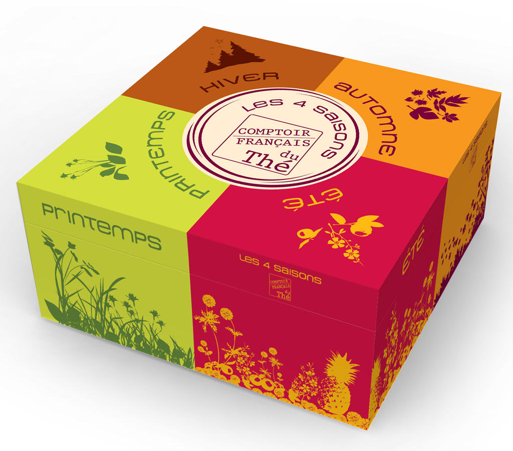 Cofrret Th� des 4 saisons - 4 X 50 Grs Vrac