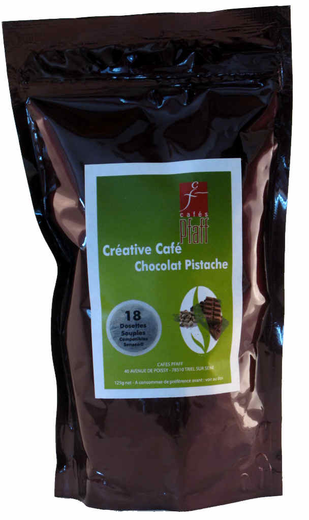 Dosette caf� souple Chocolat/Pistache