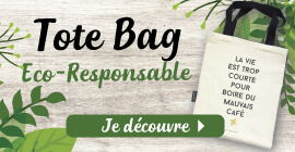 Découvrez notre tote bag 100% eco responsable et made in france
