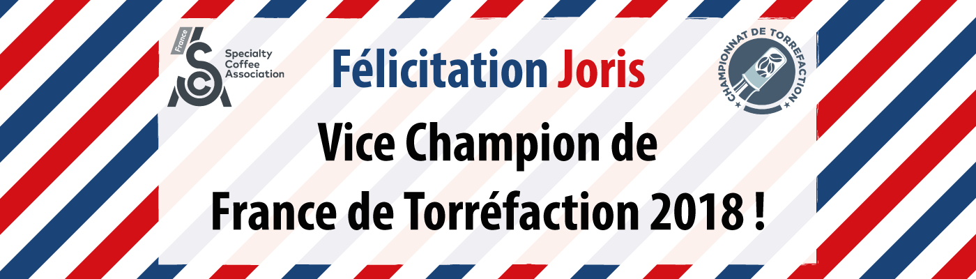 Vice Champion de France de Torréfaction 2018