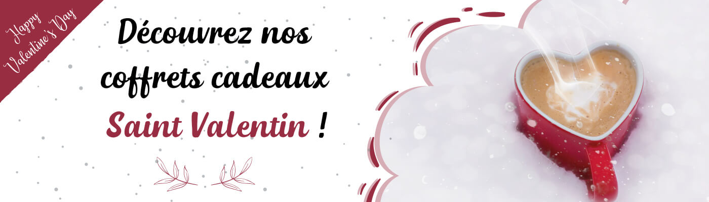Découvrez nos coffrets Saint Valentin