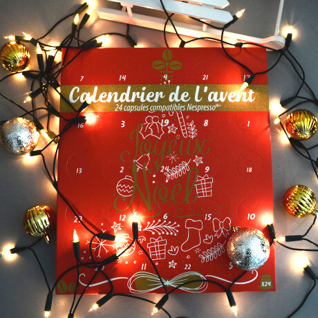 détails du calendrier de l'avent Cafés Pfaff 2018