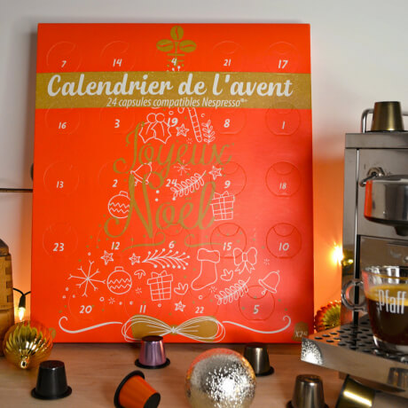 détails du calendrier de l'avent Cafés Pfaff 2018