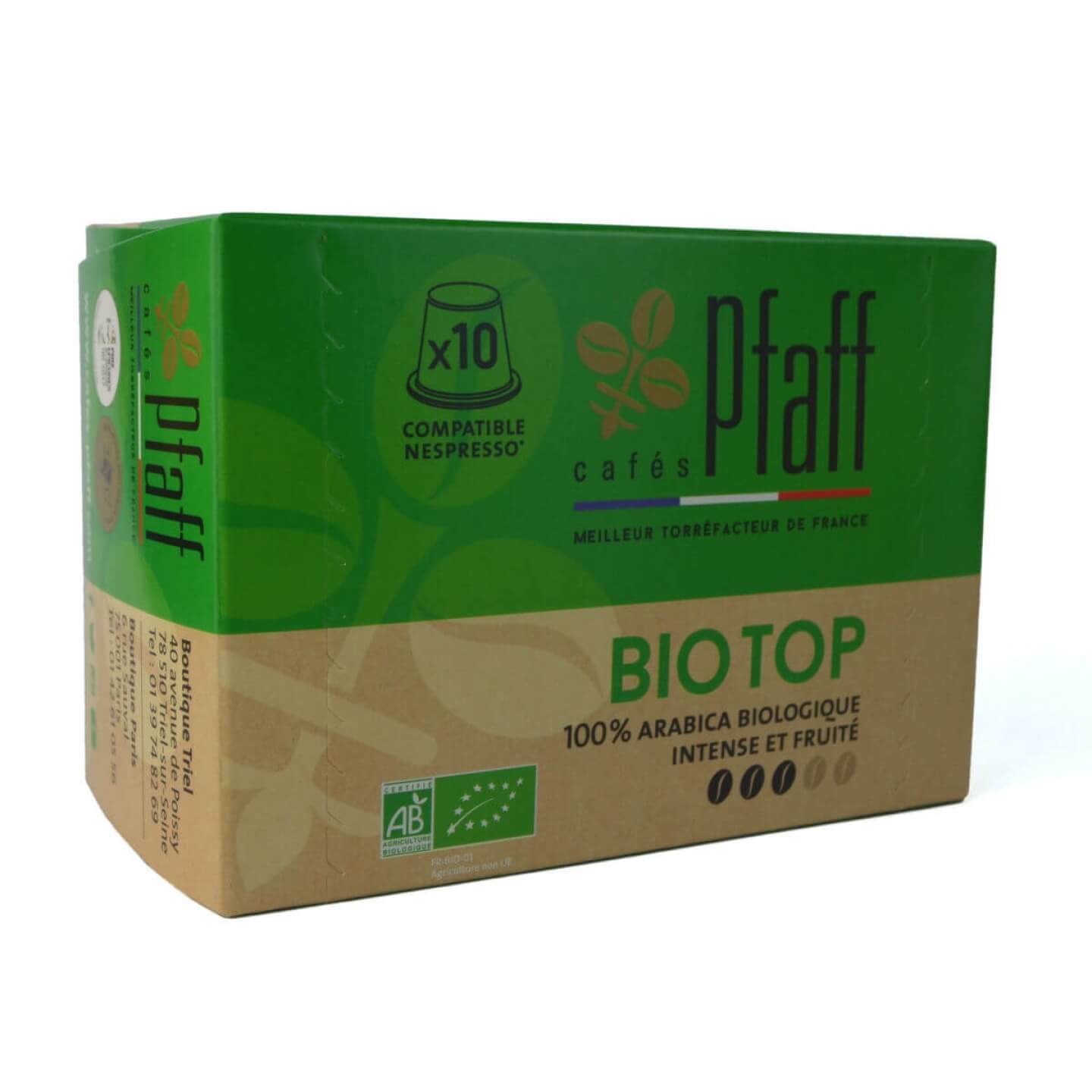 capsules bio top compatibles nespresso 2