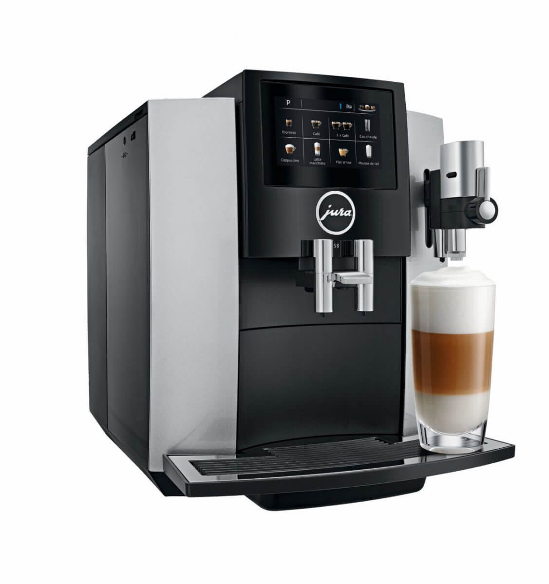 Jura S8 Silver Smart connect inclus