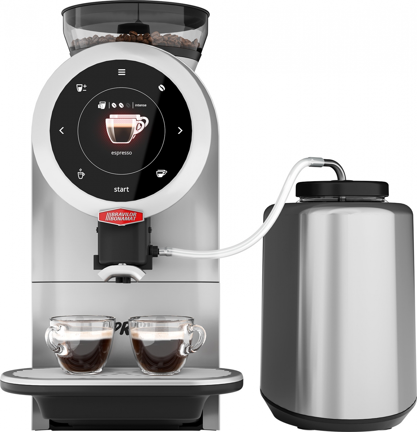 pho pro sprso with milk cooler and cups rv