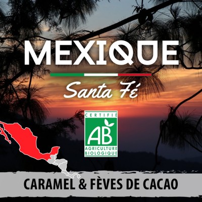 Café en grain BIO Mexique - Santa Fé