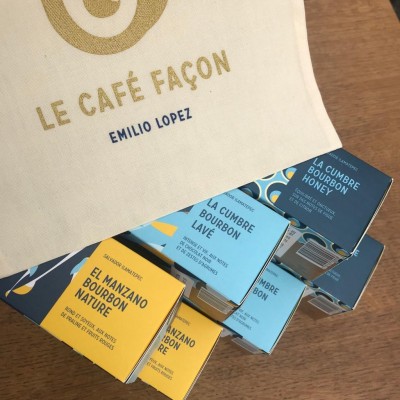 Coffret découverte d’Emilio Lopez de 30 capsules compatibles Nespresso®*