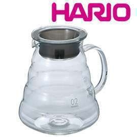 Carafe 600 ml en verre pour dripper 2/5 tasses - Hario