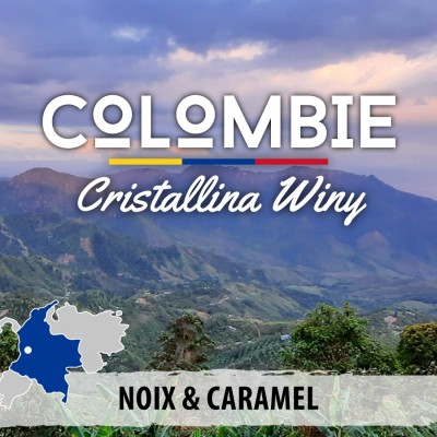 Café en grain Colombie - Cristallina Winy