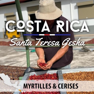 Café moulu Costa Rica - Santa Teresa Gesha