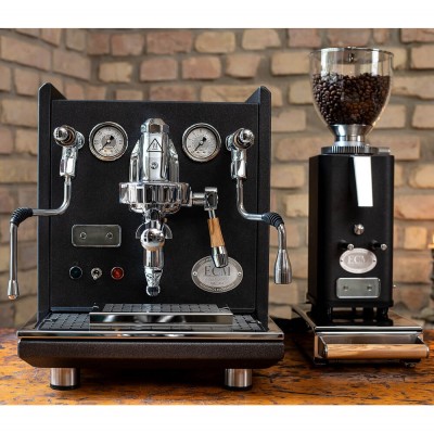 Synchronika Anniversary Anthracite+ Moulin Anthracite - Kit machine expresso