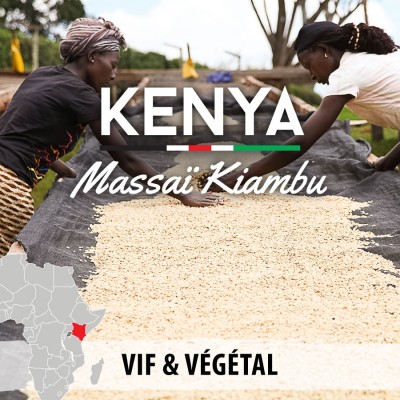 Café moulu Kenya - Massaï Kiambu