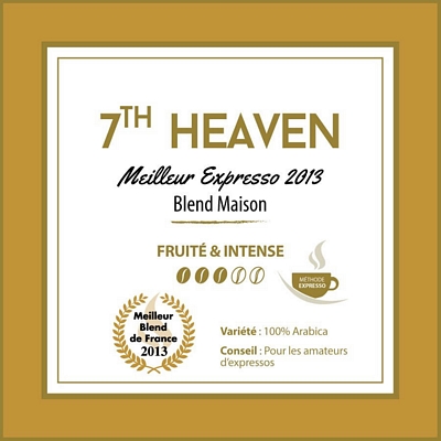 BLEND MAISON - 7 th Heaven - Café Médaillé - café moulu