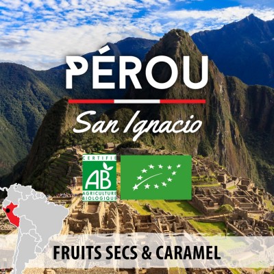 Café moulu PEROU Bio - San Ignacio - Région Quilabamba