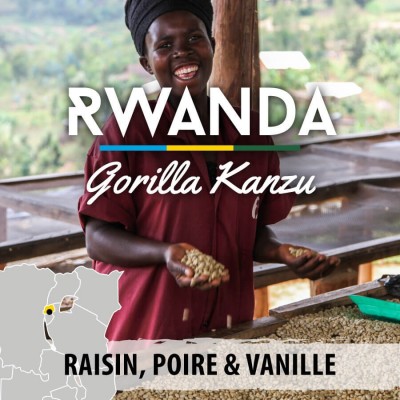 Café RWANDA - Gorilla Kanzu - café moulu