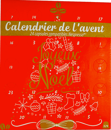 animation du calendrier de l'avent Cafés Pfaff 2018